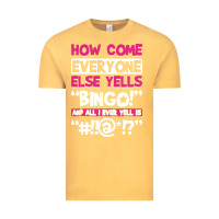 Vintage Mustard how come everyone else yells bingo funny Vintage Tee - artisFamous