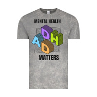 Adhd Mental Health Matters Vintage Tee | Teevron