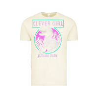 Vintage Arctic distressed teal raptor clever girl t shirt Vintage Tee - artisFamous
