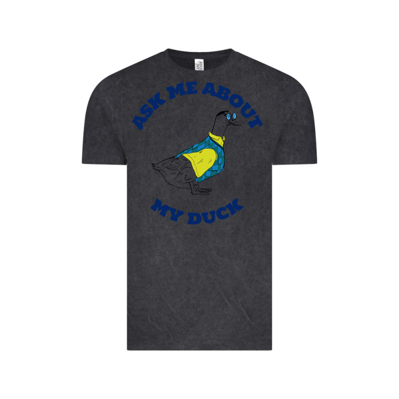 Ask Me About My Duck Vintage Tee by artisFamous | Teevron