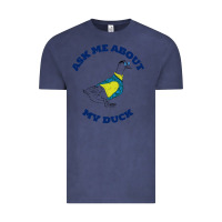 Vintage Denim ask me about my duck Vintage Tee - artisFamous