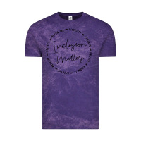Cloud Purple inclusion matters with empathy bravery respect Vintage Tee - artisFamous