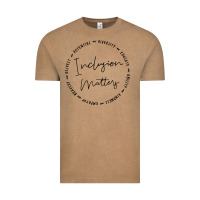 Vintage Coffee inclusion matters with empathy bravery respect Vintage Tee - artisFamous