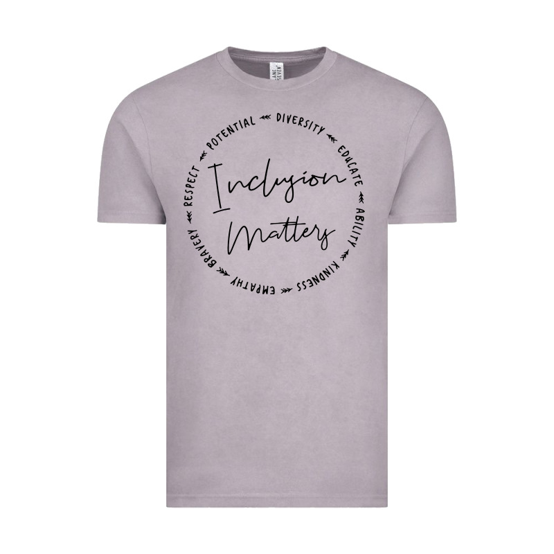 Inclusion Matters With Empathy Bravery Respect Vintage Tee by artisFamous | Teevron