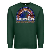 Sports Green american nurse Premium Sweatshirt - SublimationCraftShop