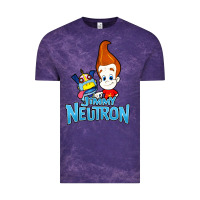 Cloud Purple jimmy neutron goddard title vintage poster Vintage Tee - artisFamous