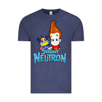 Vintage Denim jimmy neutron goddard title vintage poster Vintage Tee - artisFamous