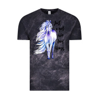 Cloud Black just a girl who loves horses Vintage Tee - artisFamous