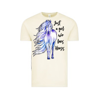 Vintage Arctic just a girl who loves horses Vintage Tee - artisFamous