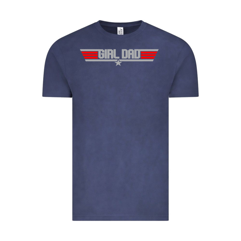 Girl Dad   Daughter's Father Dad Appreciation Gift T Shirt Vintage Tee by artisFamous | Teevron