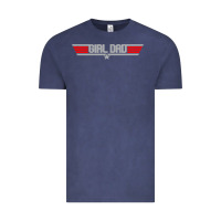 Vintage Denim girl dad   daughter's father dad appreciation gift t shirt Vintage Tee - artisFamous