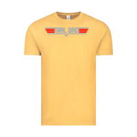 Vintage Mustard girl dad   daughter's father dad appreciation gift t shirt Vintage Tee - artisFamous