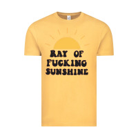 Vintage Mustard ray of sunshine Vintage Tee - artisFamous