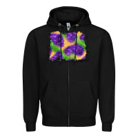 Black halloween spooky bat background Zipper Hoodie - BundleAndBundleShop