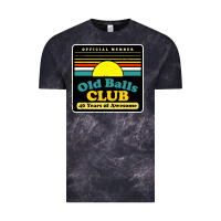 Cloud Black mens old balls club 40 years awesome Vintage Tee - artisFamous