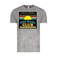 Cloud Rock mens old balls club 40 years awesome Vintage Tee - artisFamous