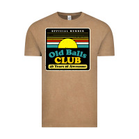 Vintage Coffee mens old balls club 40 years awesome Vintage Tee - artisFamous