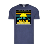 Vintage Denim mens old balls club 40 years awesome Vintage Tee - artisFamous