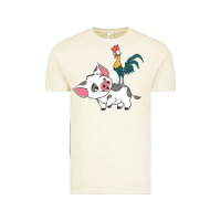 Vintage Arctic hei hei rooster and pig funny cartoon Vintage Tee - artisFamous