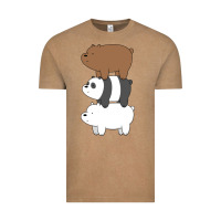 Vintage Coffee we bare bears the movie Vintage Tee - artisFamous