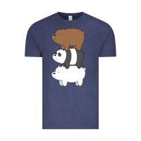 Vintage Denim we bare bears the movie Vintage Tee - artisFamous