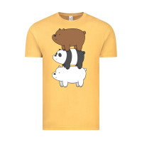 Vintage Mustard we bare bears the movie Vintage Tee - artisFamous