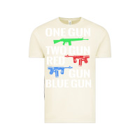 Vintage Arctic one gun two gun red gun blue gun Vintage Tee - artisFamous