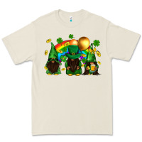 Bone St. Patrick's afro gnomies with rainbow Premium Tee - BundleAndBundleShop
