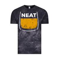 Cloud Black neat whiskey glass Vintage Tee - artisFamous