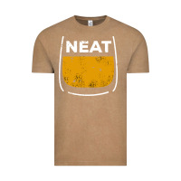 Vintage Coffee neat whiskey glass Vintage Tee - artisFamous
