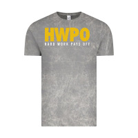 Cloud Rock HWPO - HARD WORK PAYS OFF Vintage Tee - artisFamous