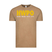 Vintage Coffee HWPO - HARD WORK PAYS OFF Vintage Tee - artisFamous