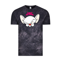 Cloud Black pinky and the brain big face Vintage Tee - artisFamous