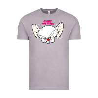 Vintage Zinc pinky and the brain big face Vintage Tee - artisFamous