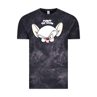 Cloud Black pinky and the brain big face Vintage Tee - artisFamous