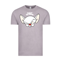 Vintage Zinc pinky and the brain big face Vintage Tee - artisFamous