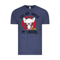 Vintage Denim pinky and the brain you are under my control Vintage Tee - artisFamous
