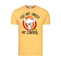 Vintage Mustard pinky and the brain you are under my control Vintage Tee - artisFamous