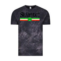 Cloud Black slainte shirt irish cheers toast shamrock Vintage Tee - artisFamous