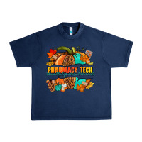 Navy pharmacy tech pumpkin Urban Heavy Tee - NancyCooperArtShop