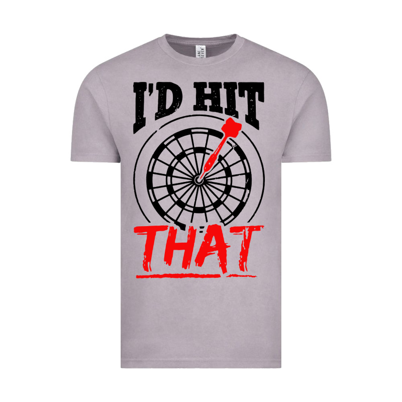 I'd Hit That Darts Vintage Tee by artisFamous | Teevron