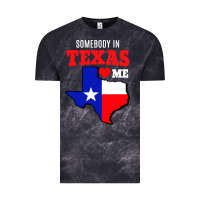 Cloud Black state of texas somebody loves me Vintage Tee - artisFamous