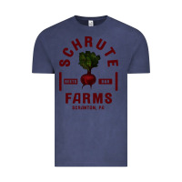 Vintage Denim the office schrute farms premium Vintage Tee - artisFamous