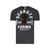 Vintage Black the office schrute farms premium Vintage Tee - artisFamous