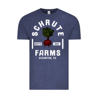 Vintage Denim the office schrute farms premium Vintage Tee - artisFamous
