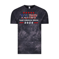Cloud Black donald trump 2024 take america back election Vintage Tee - artisFamous