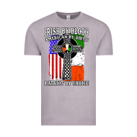 Vintage Zinc irish by blood american Vintage Tee - artisFamous
