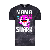 Cloud Black mama shark doo doo shirt Vintage Tee - artisFamous