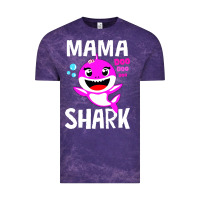 Cloud Purple mama shark doo doo shirt Vintage Tee - artisFamous