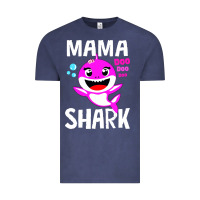 Vintage Denim mama shark doo doo shirt Vintage Tee - artisFamous